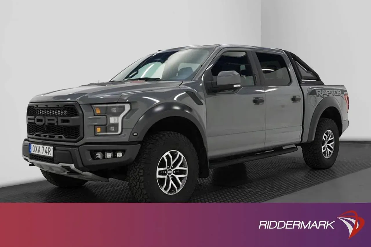 Ford F-150 Raptor 3.5 V6 456hk B&O Skinn Panorama 360° Moms Image 1